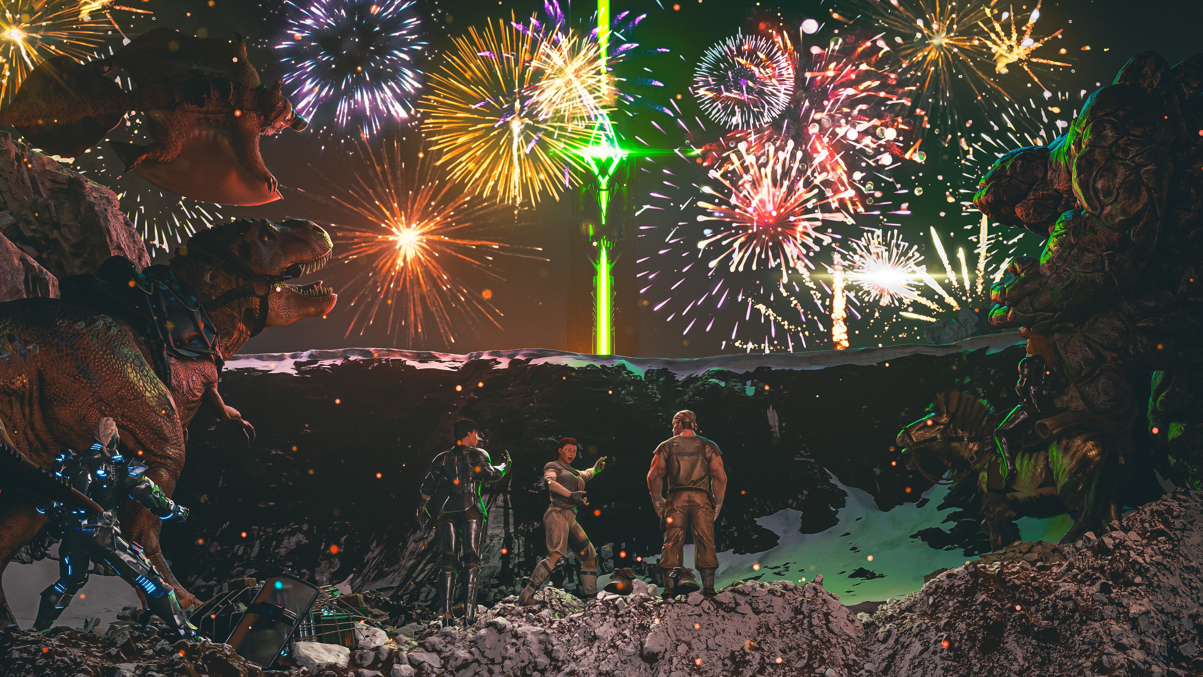 Ark: Survival Ascended Landscape